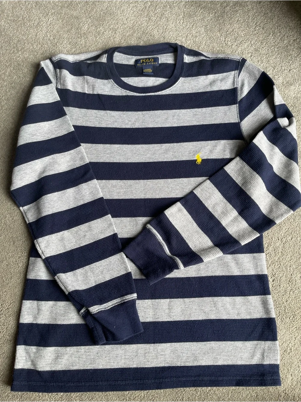 Man polo sweatshirt